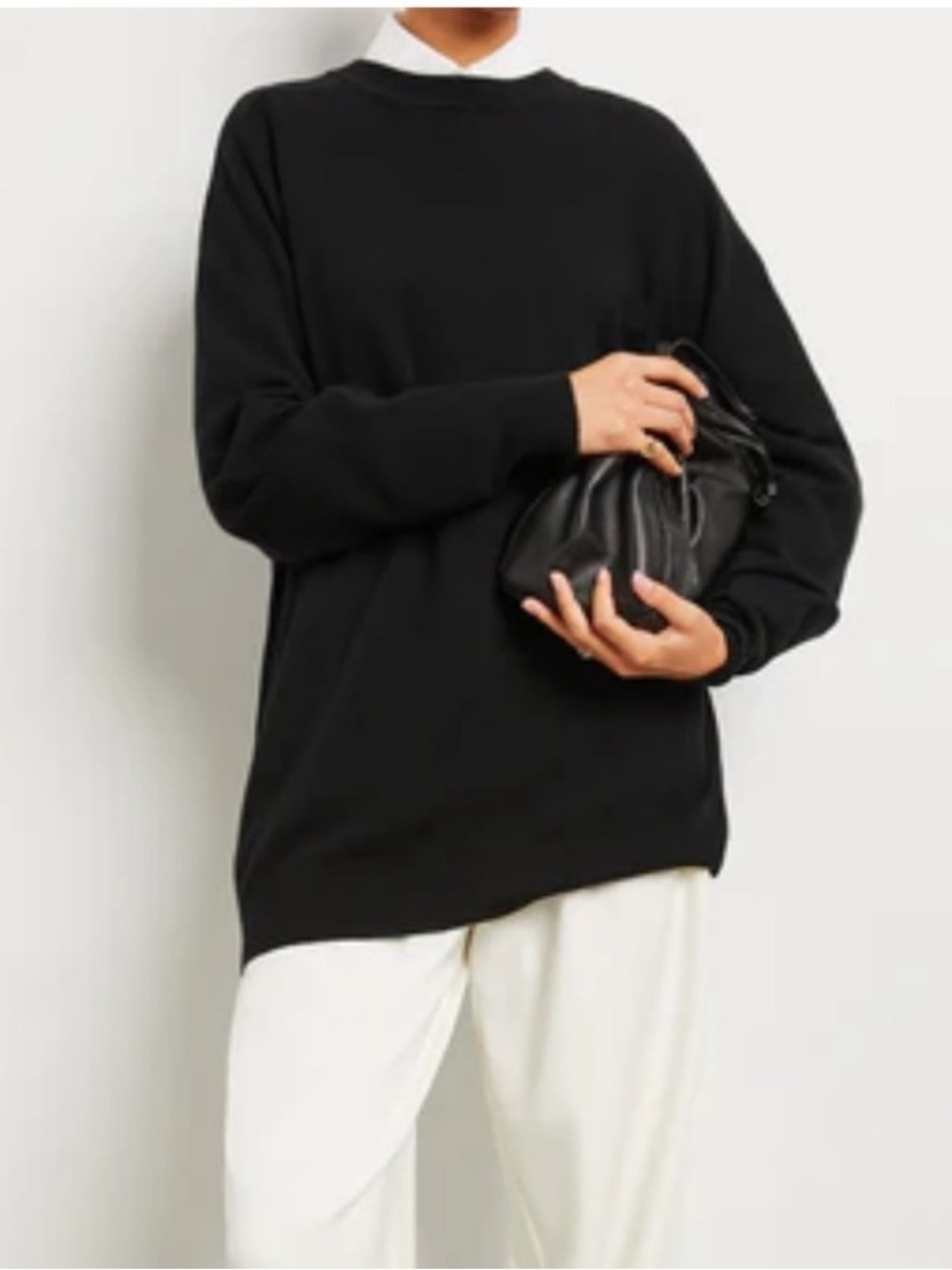 GOOP GWYN Gia Cashmere Oversized Sweater Size Small